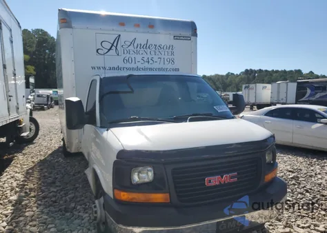 2014 GMC Savana Cutaway G3500 z USA, uszkodzony, nr VIN 1GD374BG9E1104414